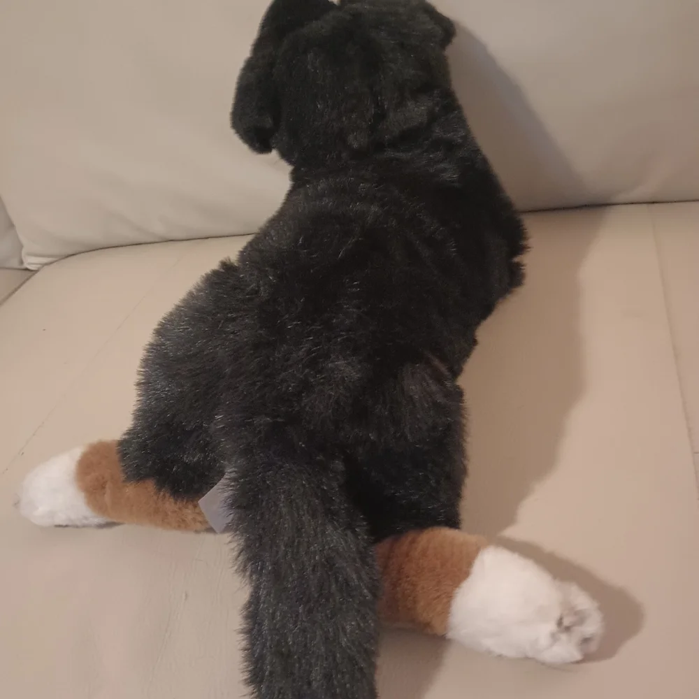 Vintage E & J  Classic Collection Bernese Mountain Dog Stuffed Plush M/L - Picture 16 of 16